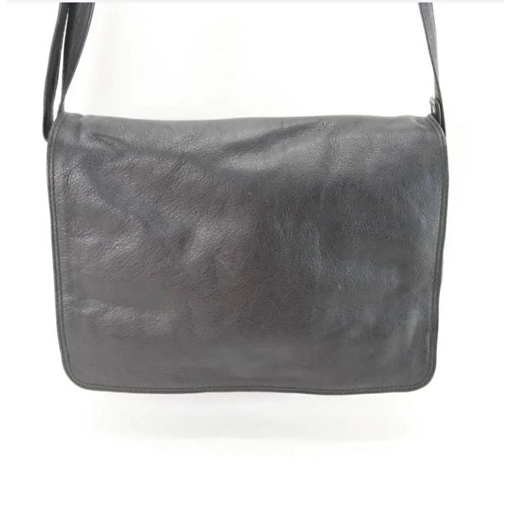Botary Vintage Leather Messenger Bag
